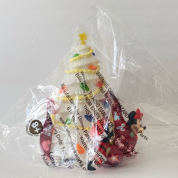 Disney Holiday Disney Christmas Tree Popcorn Bucket Sealed New